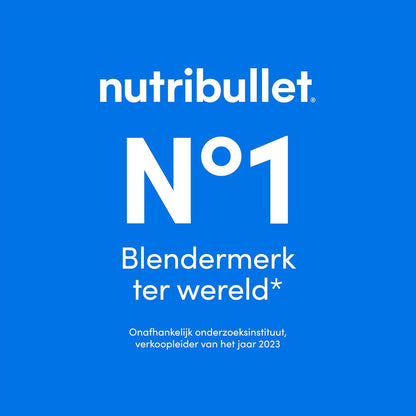 Nutribullet NBP003B Portable Mixer, 475ml, BPA Free Tritan Cup, Mini Mixing Machine with 4 Point Stainless Steel Blade, Multi-Function Mixer, USB-C Charger, 15+ Mixing Processes Black